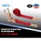 Tie 4 Safe 2" x 8' Ratchet Tie Down Strap w/ Flat Snap Hook Car Auto Hauler Tow Truck Red, 4PK RT48-8-R-C-4 - alternate 1
